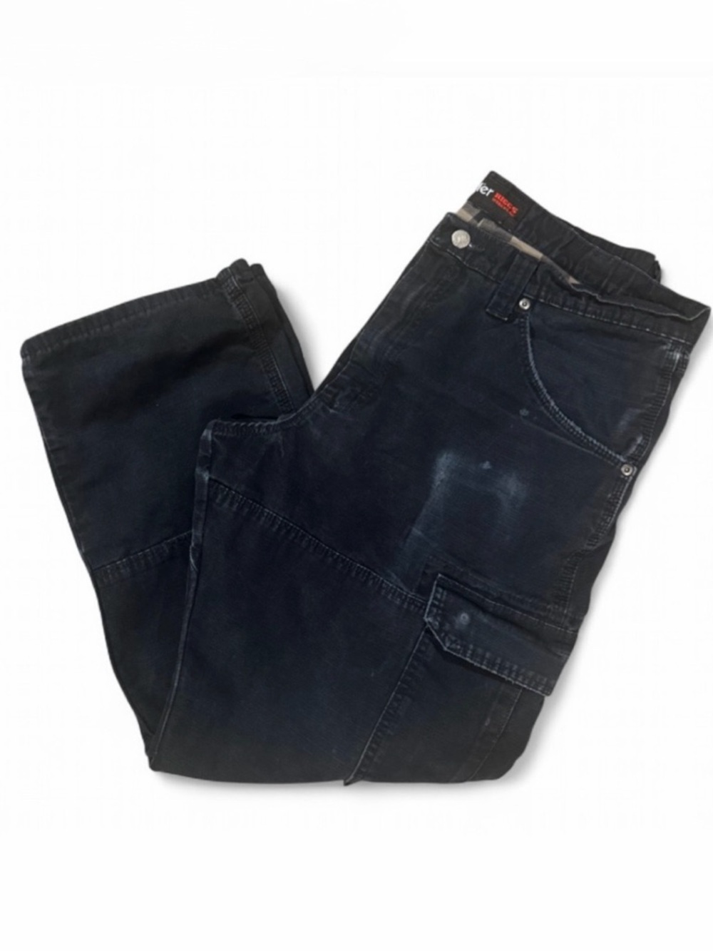 Men’s Wrangler Riggs Workwear Flannel-Lined Cargo Pants Size 36x30